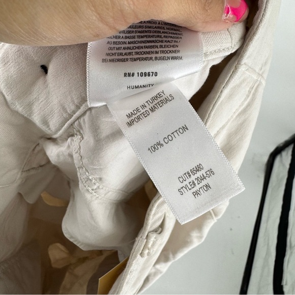 Citizens of Humanity Payton Super High Waist Crop Wide Leg Utility Trousers - Picture 7 of 7